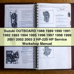 1988-2003 Suzuki Outboard 2 HP-225 HP Service Repair Workshop Manual PDF