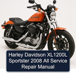 2008 Harley Davidson Sportster XL1200L All Service Repair Workshop Manual PDF