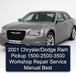 2001 Dodge 300M Chrysler/ RAM Pickup 1500-2500-3500 Best Service Repair Workshop Manual PDF
