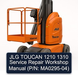JLG Toucan 1210 1310 (p/n: Ma0295-04) Service Repair Workshop Manual PDF