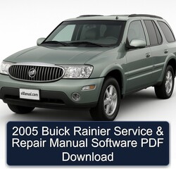 2005 Buick Rainier Software Service Repair Workshop Manual PDF
