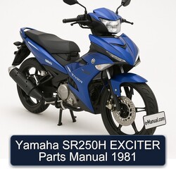 1981 Yamaha Exciter SR250H Parts Catalog PDF