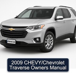 2009 CHEVY/Chevrolet Traverse Owners Manual 