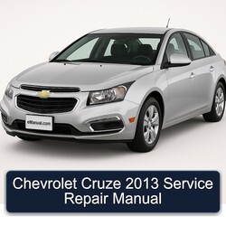 2013 Chevrolet Cruze Service Repair Workshop Manual PDF