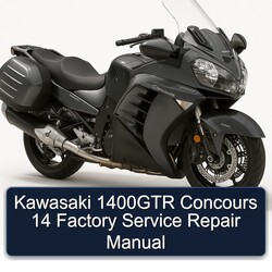 Kawasaki Concours Models 1400GTR 14 Service Repair Workshop Manual PDF