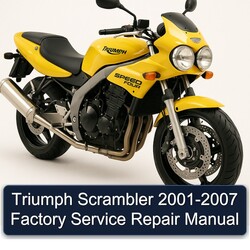 2001-2007 Triumph Scrambler Service Repair Workshop Manual PDF