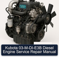 Kubota 03-m-di-e3b Diesel Engine Service Repair Workshop Manual PDF