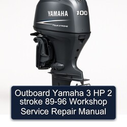 1989-1996 Outboard Yamaha 3 HP 2 Stroke Service Repair Workshop Manual PDF