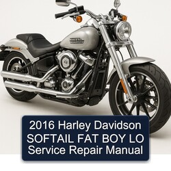2016 Harley Davidson Softail FAT BOY LO Service Repair Workshop Manual PDF