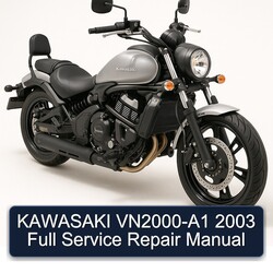 2003 Kawasaki Vulcan Vn2000-a1 Service Repair Workshop Manual PDF