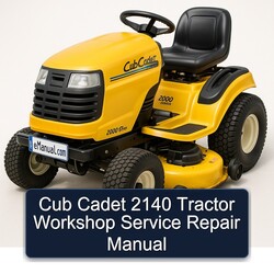 Cub Cadet 2140 Tractor Service Repair Workshop Manual PDF