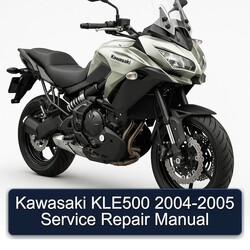 2004-2005 Kawasaki Versys KLE500 Service Repair Workshop Manual PDF