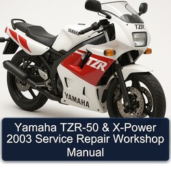 2003 Yamaha TZR Models TZR-50 X-POWER Service Repair Workshop Manual PDF