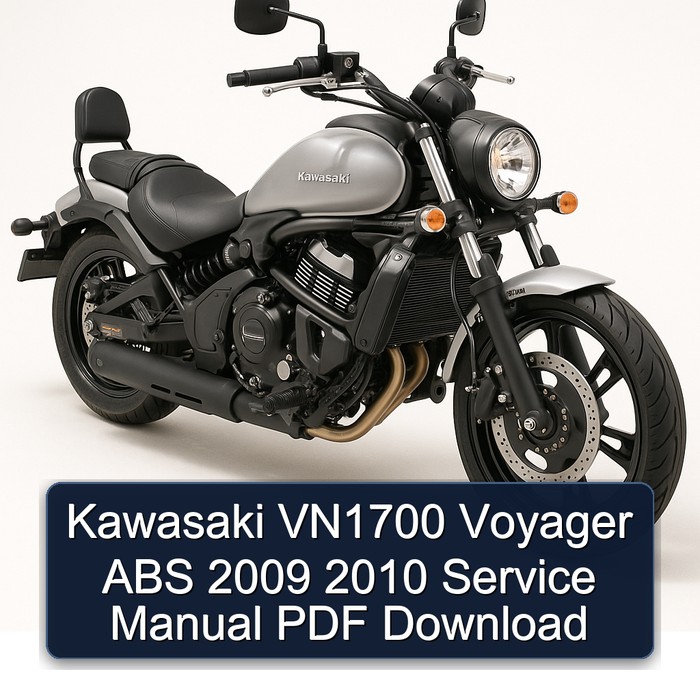 2009-2010 Kawasaki VN1700 Voyager ABS Service Repair Workshop Manual PDF