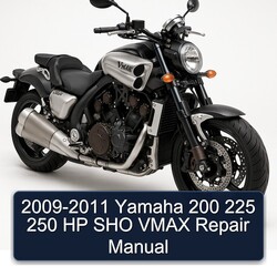 2009-2011 Yamaha 200 225 250 HP SHO Vmax Service Repair Workshop Manual PDF