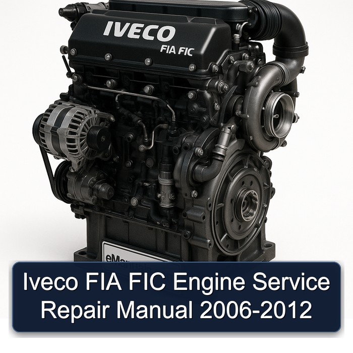 2006-2012 Iveco FIA FIC Engine Service Repair Workshop Manual PDF