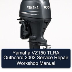 2002 Yamaha VZ150 Tlra Outboard Service Repair Workshop Manual PDF