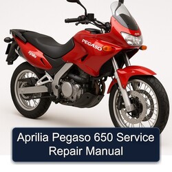 Aprilia Pegaso 650 Manual de servicio y reparación 