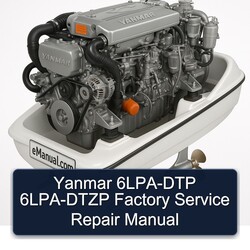 Yanmar 6LPA-DTP 6LPA-DTZP Service Repair Workshop Manual PDF