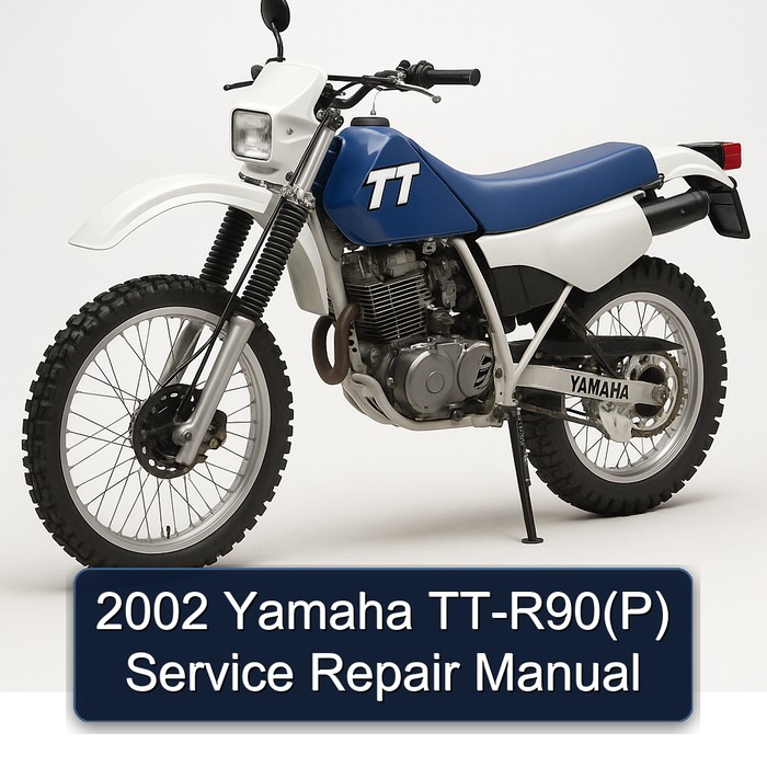 2002 Yamaha TT Models Tt-r90(p) Service Repair Workshop Manual PDF