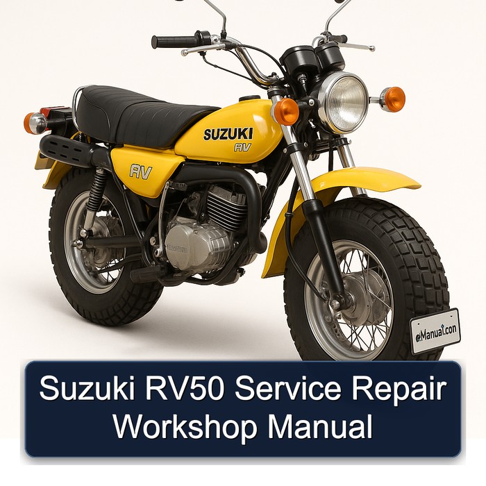 Suzuki RV Series RV50 Service Repair Workshop Manual PDF