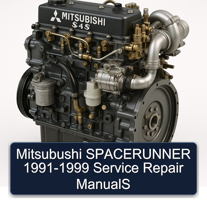 1991-1999 Mitsubishi S 4 Series Mitsubushi Spacerunner Service Repair Workshop Manual PDF