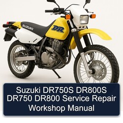 Suzuki DR Series DR750S DR800S DR750 DR800 Service Repair Workshop Manual PDF