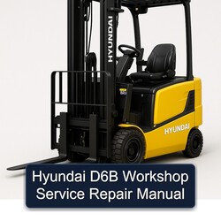 Hyundai D6B Service Repair Workshop Manual PDF