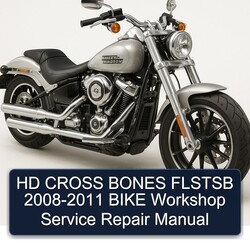 2008-2011 Harley Davidson Softail HD Cross Bones Flstsb - Bike Service Repair Workshop Manual PDF