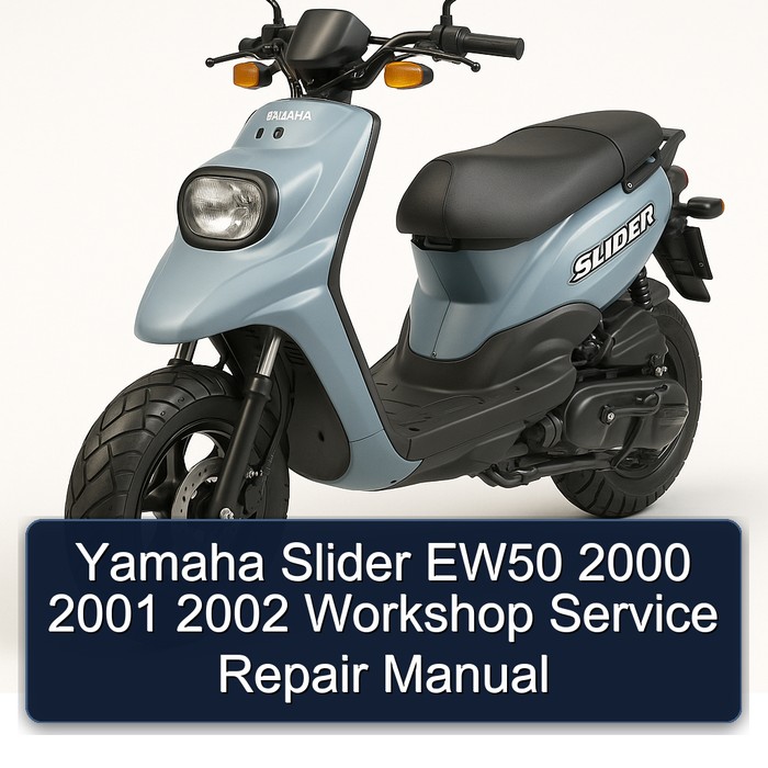 2000-2002 Yamaha Slider EW50 Service Repair Workshop Manual PDF
