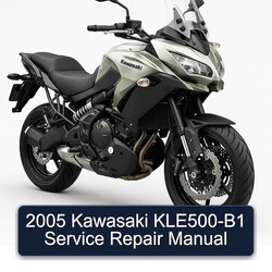 2005 Kawasaki Versys Kle500-b1 Service Repair Workshop Manual PDF