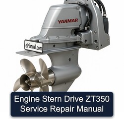 Engine Stern Drive ZT350 Service Repair Workshop Manual PDF