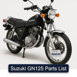 Suzuki GN Series GN125 Parts Catalog PDF