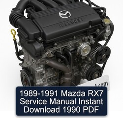 1989-1991 Mazda 121 RX7 Service Repair Workshop Manual PDF