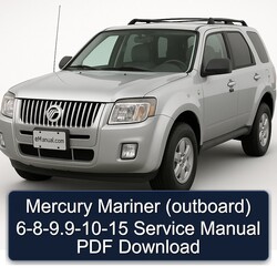 2010-2015 Mercury Mariner (OUTBOARD) 6-8-9.9 Service Repair Workshop Manual PDF