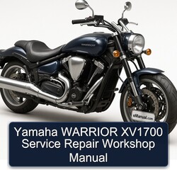 Yamaha Warrior XV1700 Service Repair Workshop Manual PDF