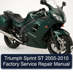 2005-2010 Triumph Sprint Service Repair Workshop Manual PDF