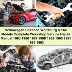 1985-1993 Volkswagen Scirocco Wolfsburg 16V Models Service Repair Workshop Manual PDF