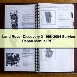 1998-2004 Land Rover Discovery Service Repair Workshop Manual PDF