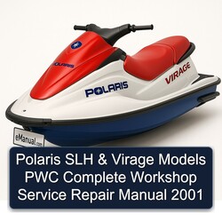 2001 Polaris SLH Virage Models PWC Service Repair Workshop Manual PDF