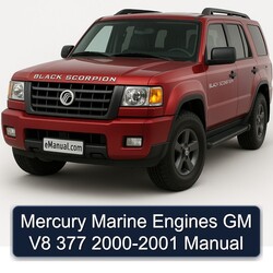 2000-2001 Mercury Marine Engines GM V8 377 Service Repair Workshop Manual PDF