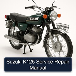 Suzuki K125 Service Repair Workshop Manual PDF
