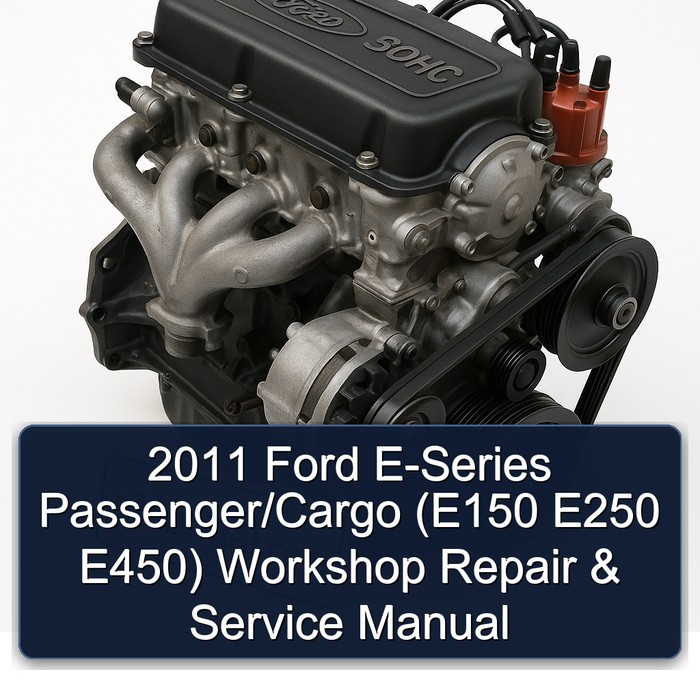 2011 Ford SOHC E-series Passenger/cargo (e150 E250 E450) Service Repair Workshop Manual PDF