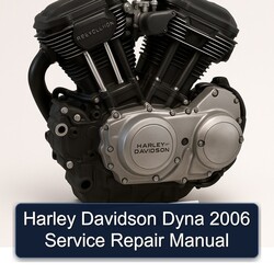 2006 Harley Davidson Dyna Service Repair Workshop Manual PDF