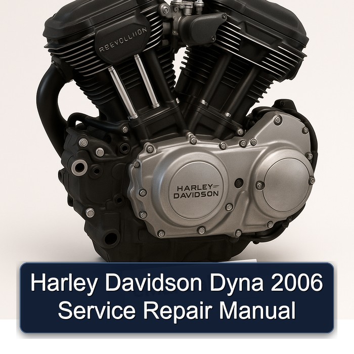 2006 Harley Davidson Dyna Service Repair Workshop Manual PDF