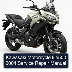 2004 Kawasaki Motorcycle KLE500 Service Repair Workshop Manual PDF
