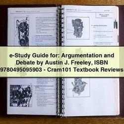 E-STUDY : Argumentation Debate Austin J. Freeley Isbn 9780495095903-cram101 Textbook Reviews Service Repair Workshop Manual PDF