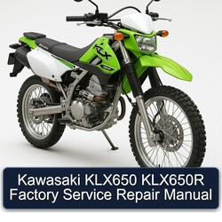 Kawasaki KLX Series KLX650 KLX650R Service Repair Workshop Manual PDF