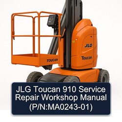 JLG Toucan 910 (p/n:ma0243-01) Service Repair Workshop Manual PDF