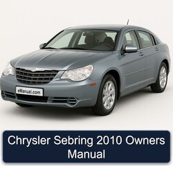 Chrysler Sebring 2010 Owners Manual 